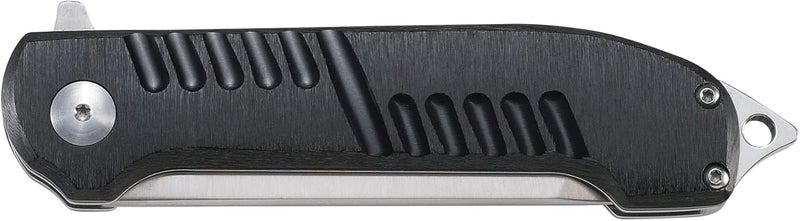 CRKT Razel GT Assisted Folding Knife with Liner Lock: Stainless Steel Plain Edge Blade, Aluminum Handle, Pocket Clip, 4031 - Image 2